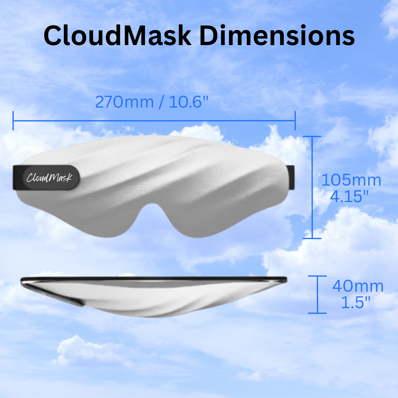 CloudMask - Luxury Sleep Pod for your Eyes